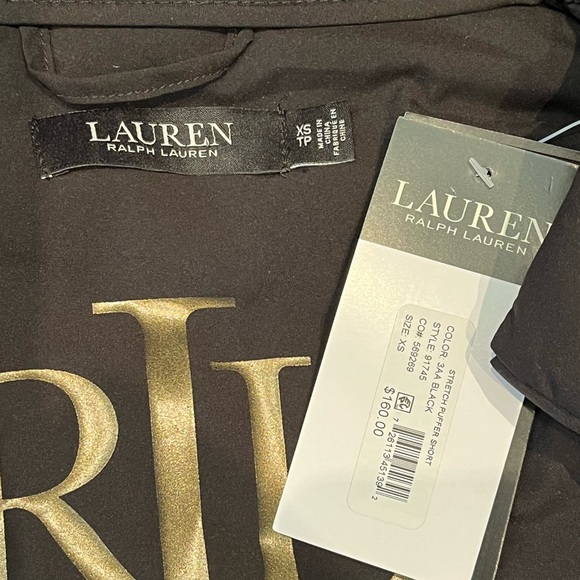 NWT Ralph Lauren Stretch Short Puffer Jacket - Picture 9 of 10